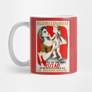 Spanish women Mug